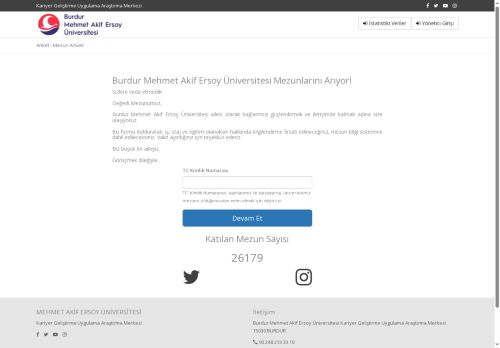 Kariyer Geliştirme Uygulama Araştırma Merkezi | Burdur Mehmet Akif Ersoy Üniversitesi