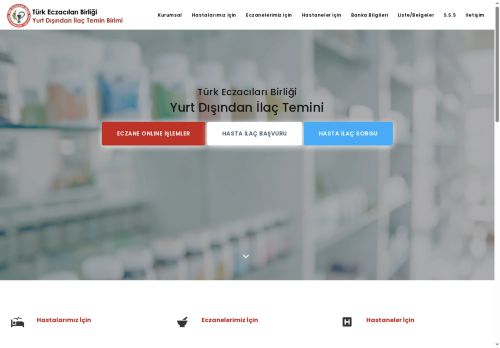 Türk Eczacıları Birliği - Yurt Dışından İlaç Temini