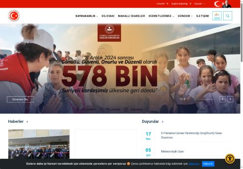 T.C. Dilovası Kaymakamlığı - Proje ve Faaliyetlerimiz