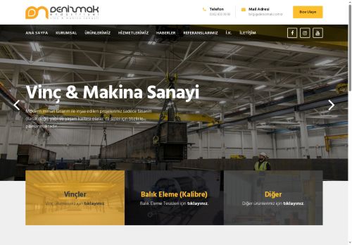 DenizMak Endüstriyel Vinç & Makina Sanayi / Samsun