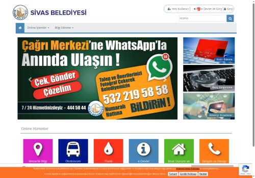 Ana Sayfa - T.C. Sivas Belediyesi