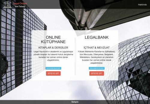 ONLİNE KÜTÜPHANE | LEGALBANK