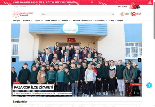 MEB KAHRAMANMARAŞ İL MİLLÎ EĞİTİM MÜDÜRLÜĞÜ