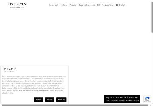 İntema Mutfak: Mutfak Mobilyaları ve Mutfak Çözümleri