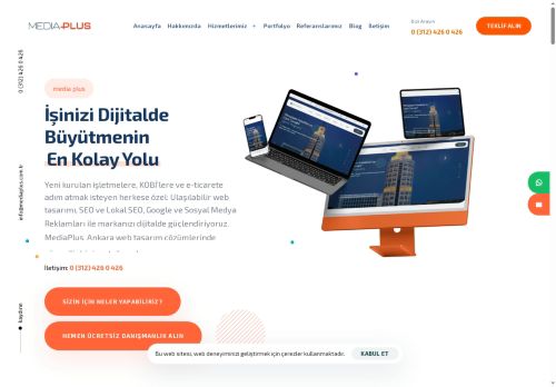 Ankara Web Tasarım | Dijital Pazarlama & SEO | MediaPlus