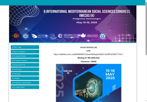 International Mediterranean Social Sciences Congress