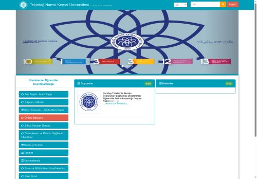 Uluslararası Öğrenciler Koordinatörlüğü