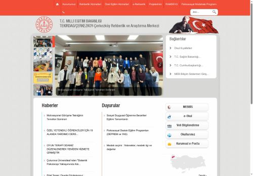 TEKİRDAĞ / ÇERKEZKÖY  - Çerkezköy Rehberlik ve Araştırma Merkezi