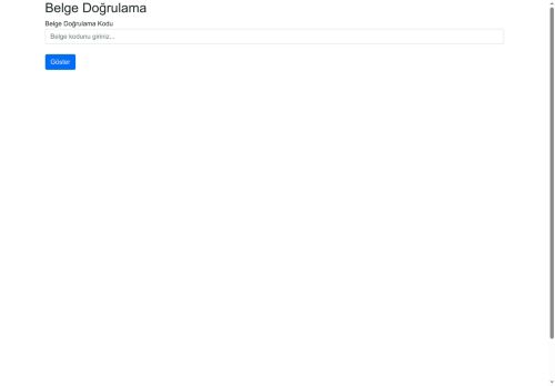 View PDF - EvrakDogrulama