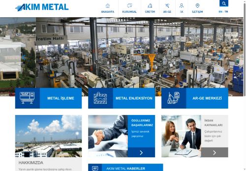 ÜRETİM - METAL İŞLEME - AKIM METAL