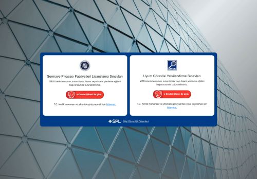 SPL Başvuru Sistemi