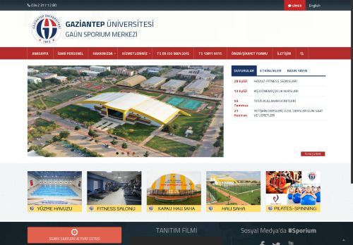 GAÜN SPORIUM MERKEZİ