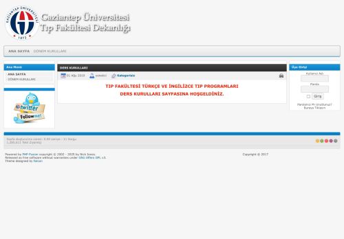Gaziantep Üniversitesi Tıp Fakültesi Dekanlığı - Dosyalar