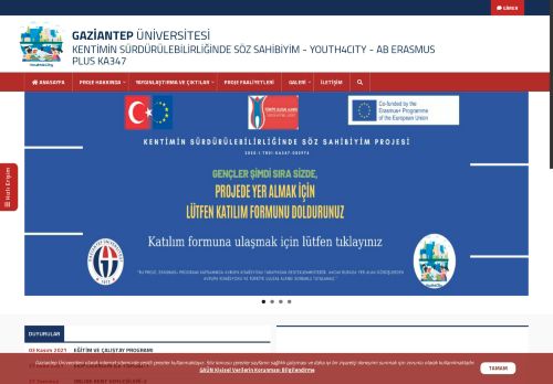 KENTİMİN SÜRDÜRÜLEBİLİRLİĞİNDE SÖZ SAHİBİYİM - YOUTH4CITY - AB ERASMUS PLUS KA347