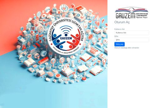 Akademi: Siteye giriş yap