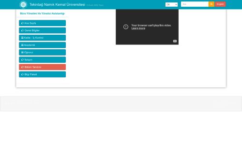 Büro Yönetimi Ve Yönetici Asistanlığı