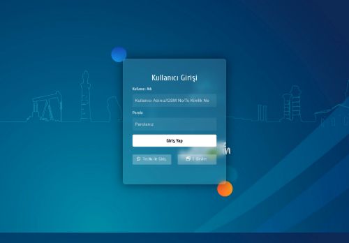 Yönetim Paneli Giriş