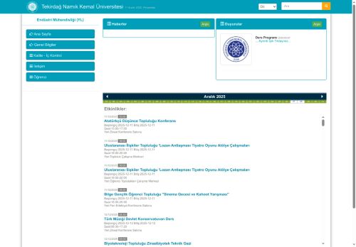 Endüstri Mühendisliği (YL)