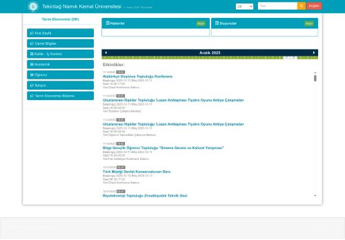 Tarım Ekonomisi (DK)