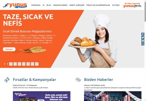 Ana Sayfa -  Yunus Marketler Zinciri