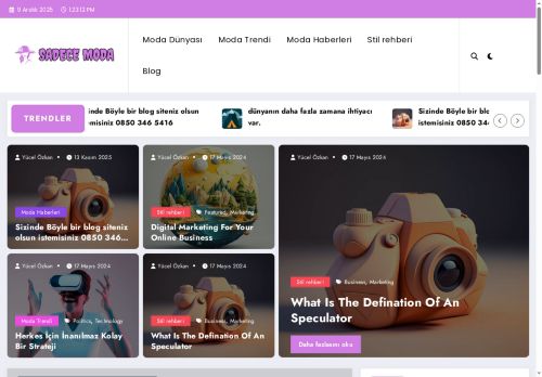 sadecemoda.com - Modanın kalbindeyiz