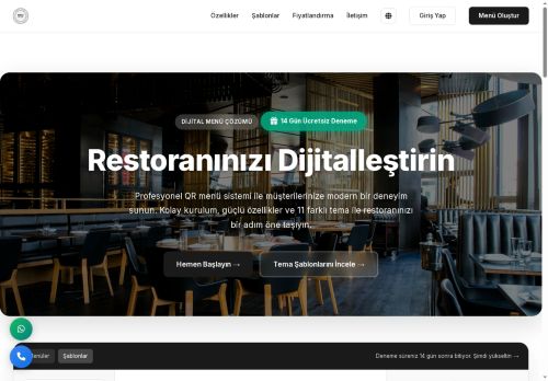 Ücretsiz QR Menü | MNU.COM.TR