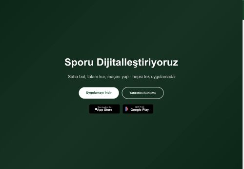 Yakın Saha - Sporu Dijitalleştiriyoruz