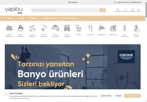 Türkiye'nin En Büyük Yapı Marketi - YAPIBU 