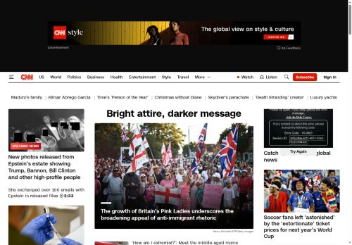 Breaking News, Latest News and Videos | CNN