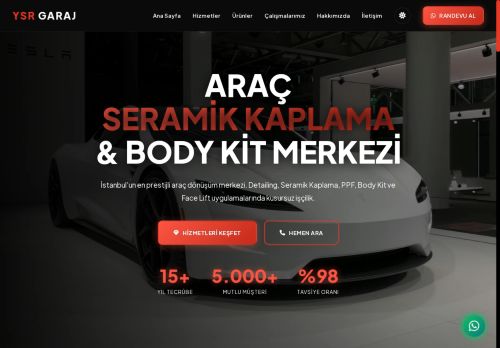 YSR Garaj | Araba Seramik Kaplama & Body Kit Merkezi