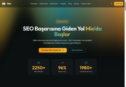 SEO Paketleri | Profesyonel Backlink ve SEO Hizmetleri - Mio