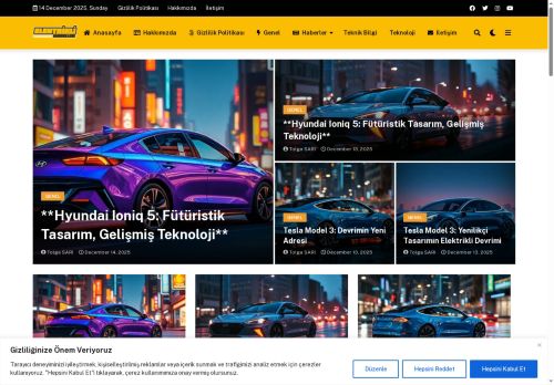 Elektrikli Modeller - Elektrikli Araçlar Bilgi ve Paylaşım Portalı