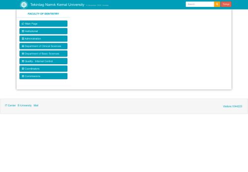 FACULTY OF DENTISTRY