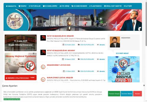 34.Bölge Aksaray Kırşehir Eczacı Odası