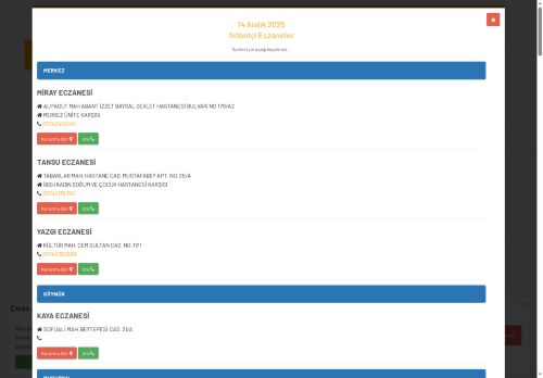 Sakarya Eczacı Odası Bolu İl Temsilciliği