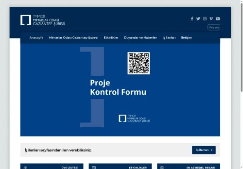 TMMOB | Mimarlar Odası Gaziantep Şubesi