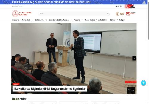 MEB KAHRAMANMARAŞ ÖLÇME DEĞERLENDİRME MERKEZİ MÜDÜRLÜĞÜ