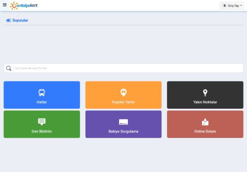 AntalyaKart | Kentkart
