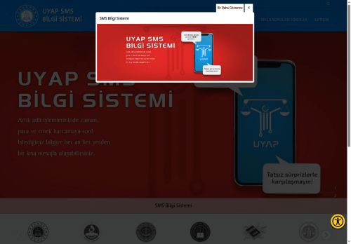 UYAP SMS BİLGİ SİSTEMİ