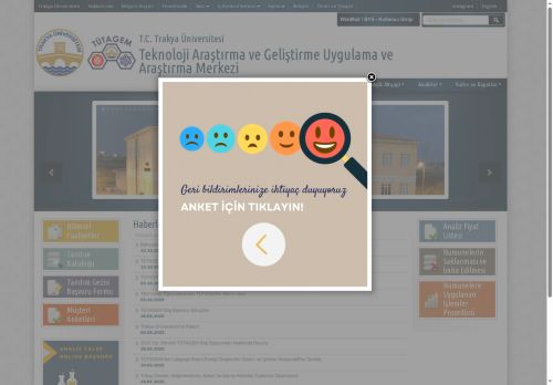 Teknoloji Araştırma ve Geliştirme Uygulama ve Araştırma Merkezi | T.C. Trakya Üniversitesi