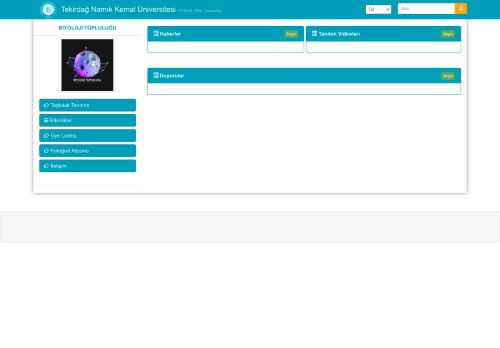 BİYOLOJİ TOPLULUĞU