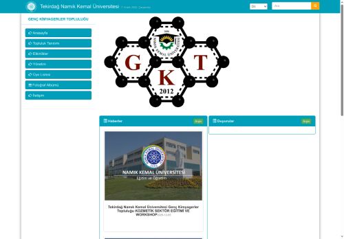 GENÇ KİMYAGERLER TOPLULUĞU