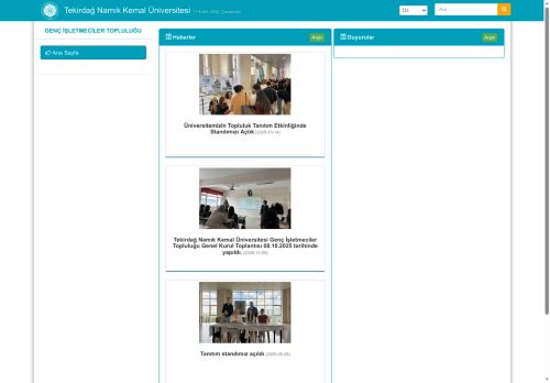 GENÇ İŞLETMECİLER TOPLULUĞU