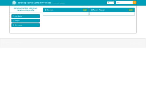 KORUMALI FUTBOL (AMERİKAN FUTBOLU) TOPLULUĞU