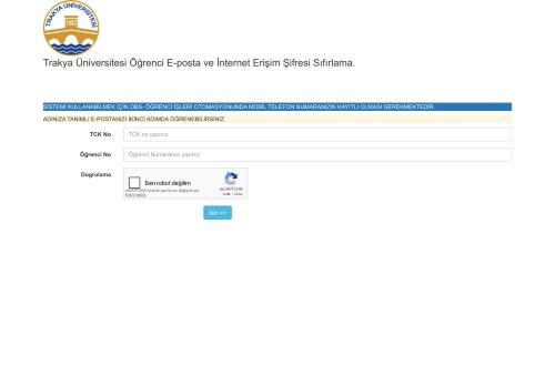 Trakya Üniversitesi