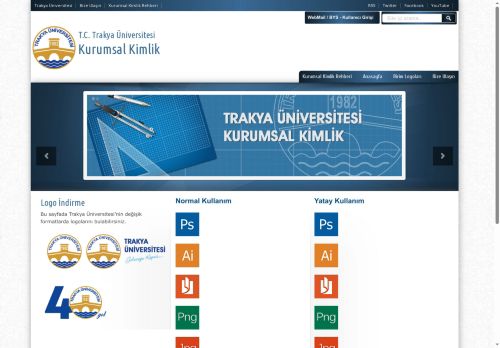 Kurumsal Kimlik | T.C. Trakya Üniversitesi
