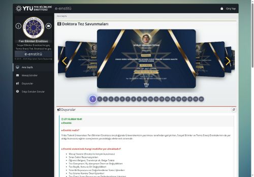 Yıldız Teknik Üniversitesi e-Enstitü