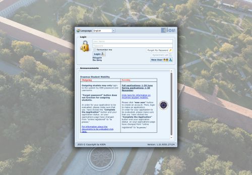 KION Exchange Programs Software