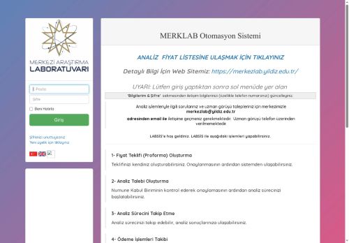 MERKLAB - Giriş