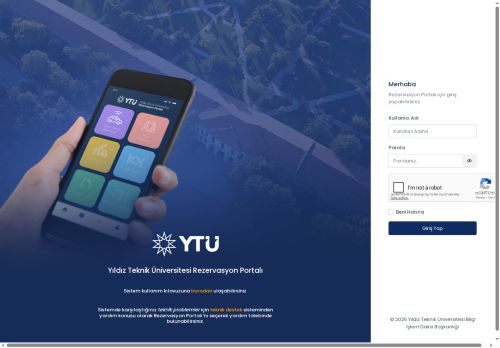 YTÜ Araç Rezervasyon Takip Sistemi